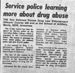 DRUGCSESERVICEPOLICEARICLE